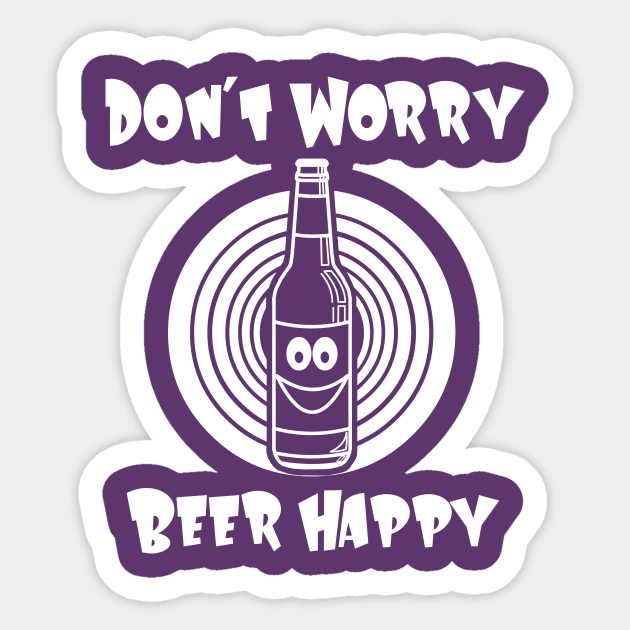 Beer Happy Sticker by beerman